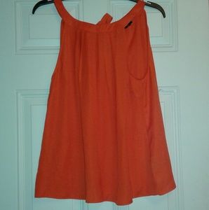 Orange Worthington Top